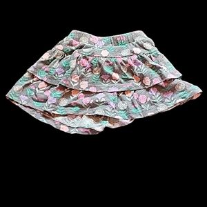 Jumping Beans Floral Comfy Skirt 2T
